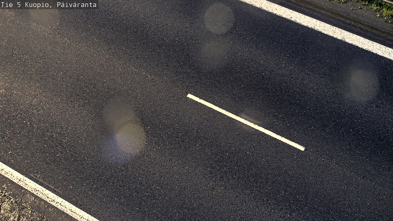 Weather Camera Image Road 5 Kuopio, Päiväranta, Kuopio, Pohjois-Savo
