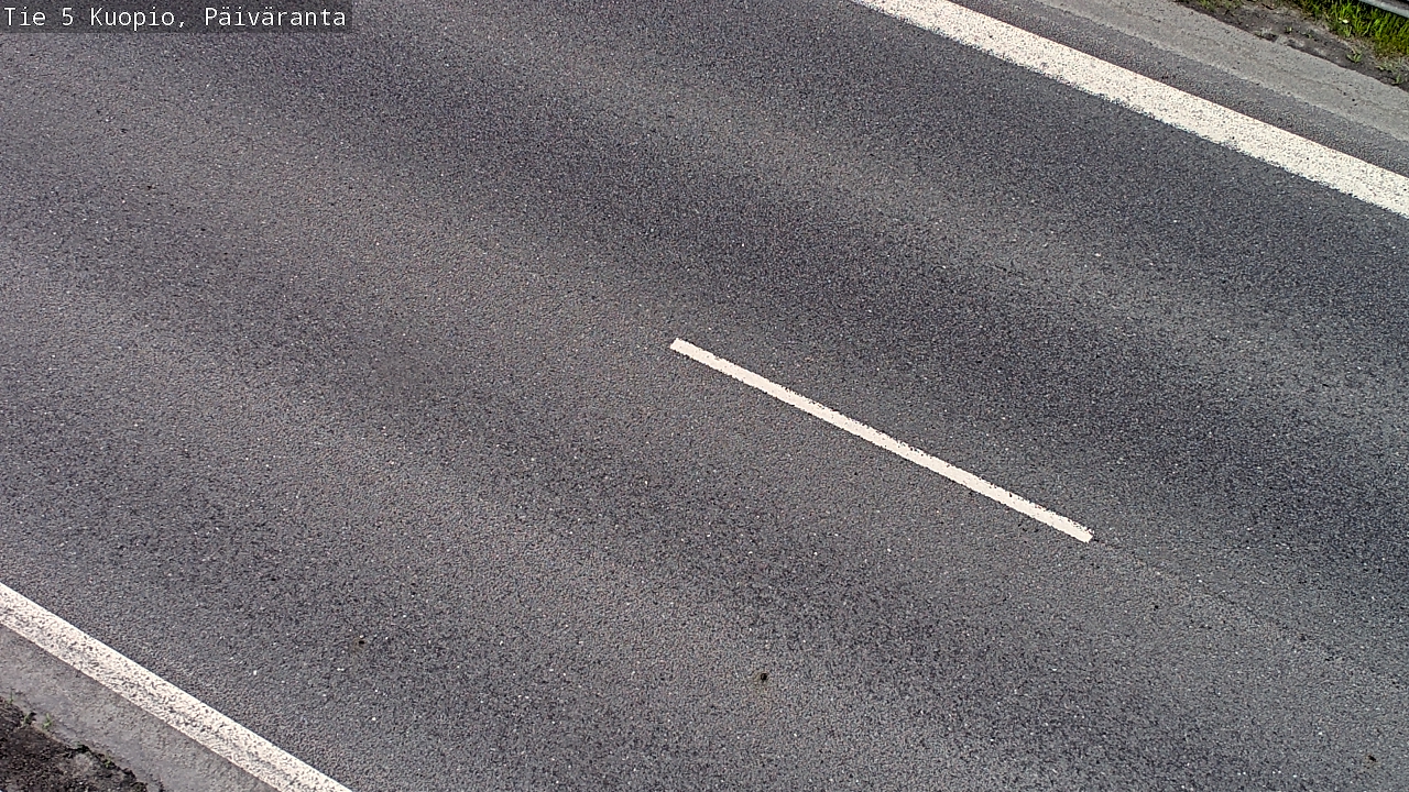 Weather Camera Image Road 5 Kuopio, Päiväranta, Kuopio, Pohjois-Savo