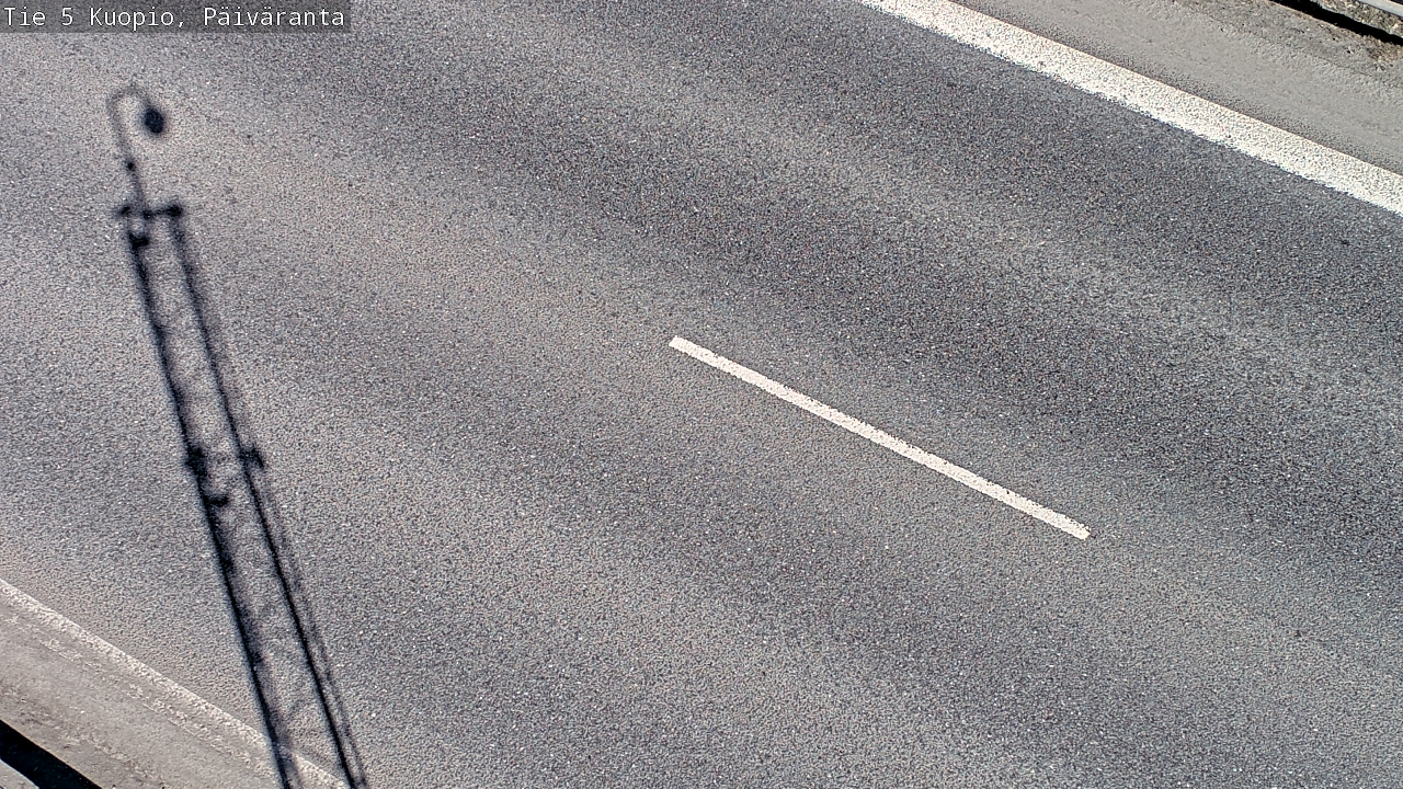 Weather Camera Image Väg 5 Kuopio, Päiväranta, Kuopio, Pohjois-Savo