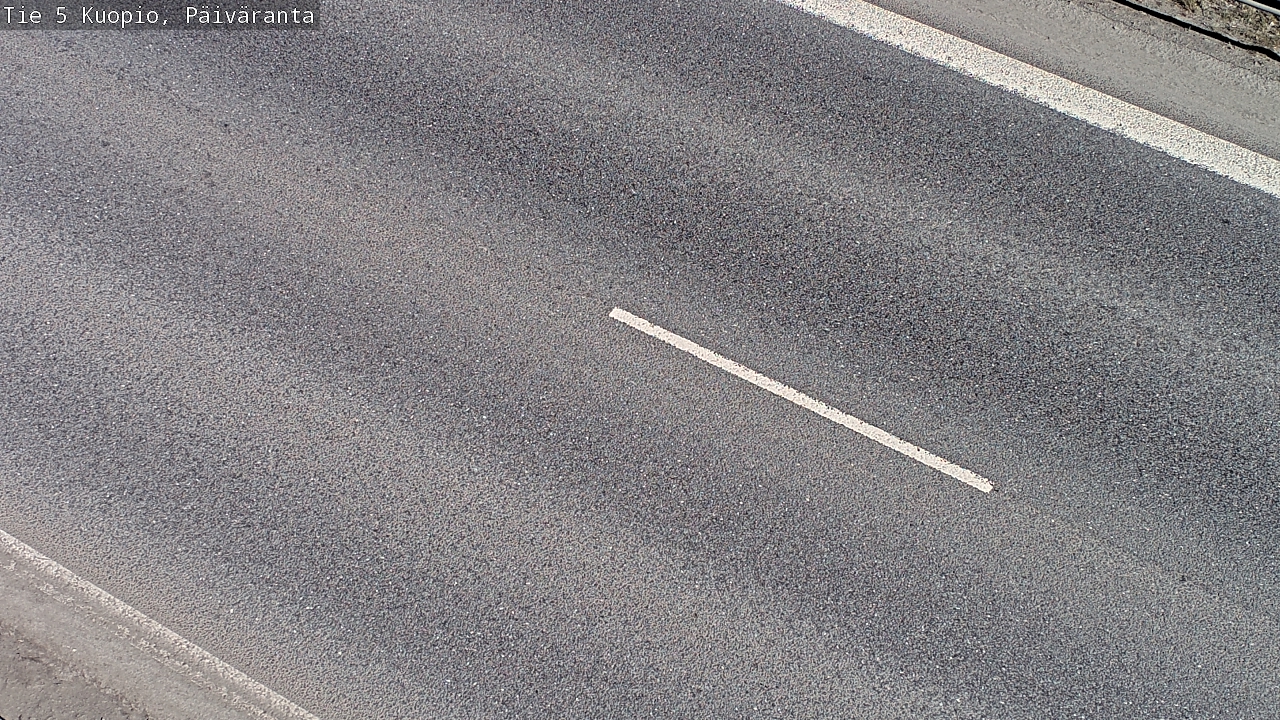 Weather Camera Image Väg 5 Kuopio, Päiväranta, Kuopio, Pohjois-Savo