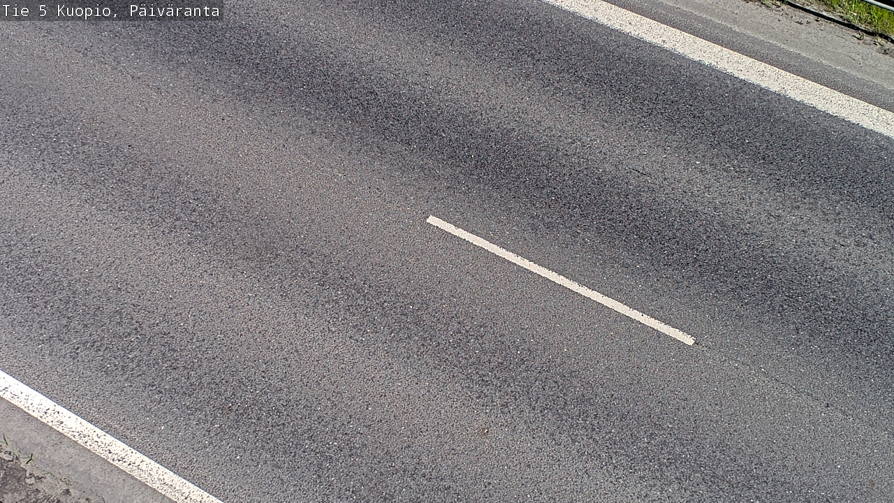 Weather Camera Image Road 5 Kuopio, Päiväranta, Kuopio, Pohjois-Savo
