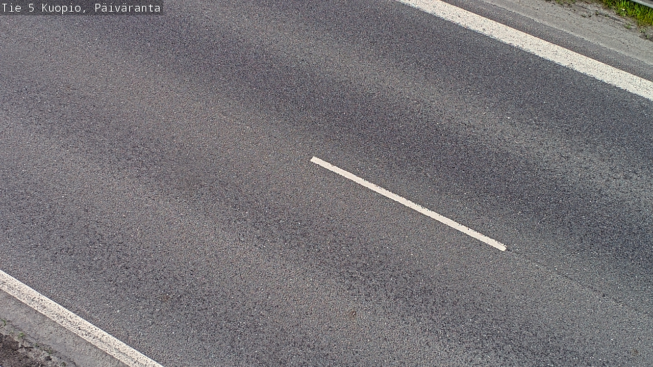 Weather Camera Image Road 5 Kuopio, Päiväranta, Kuopio, Pohjois-Savo