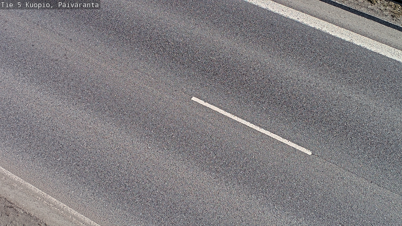 Weather Camera Image Väg 5 Kuopio, Päiväranta, Kuopio, Pohjois-Savo