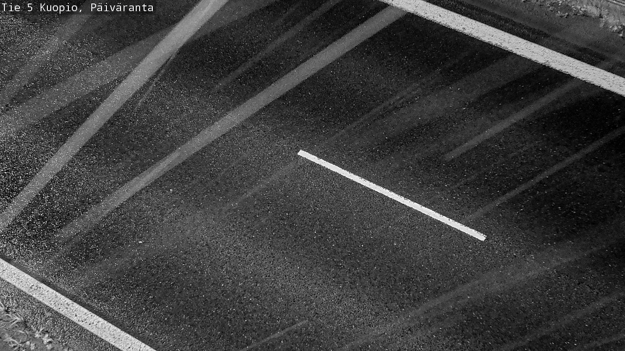 Weather Camera Image Road 5 Kuopio, Päiväranta, Kuopio, Pohjois-Savo