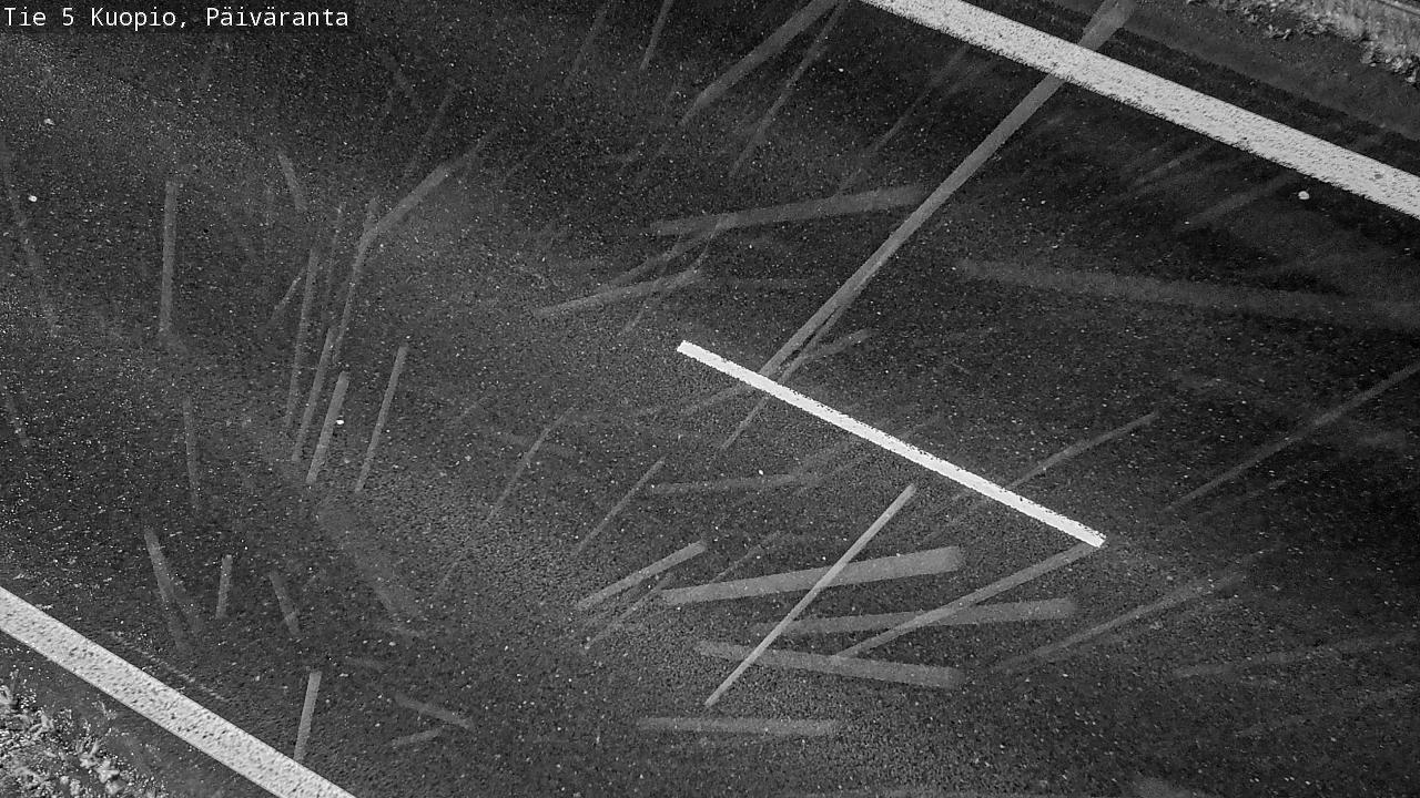 Weather Camera Image Road 5 Kuopio, Päiväranta, Kuopio, Pohjois-Savo