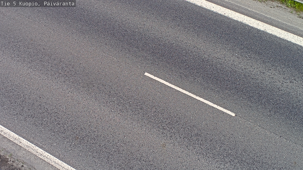Weather Camera Image Road 5 Kuopio, Päiväranta, Kuopio, Pohjois-Savo