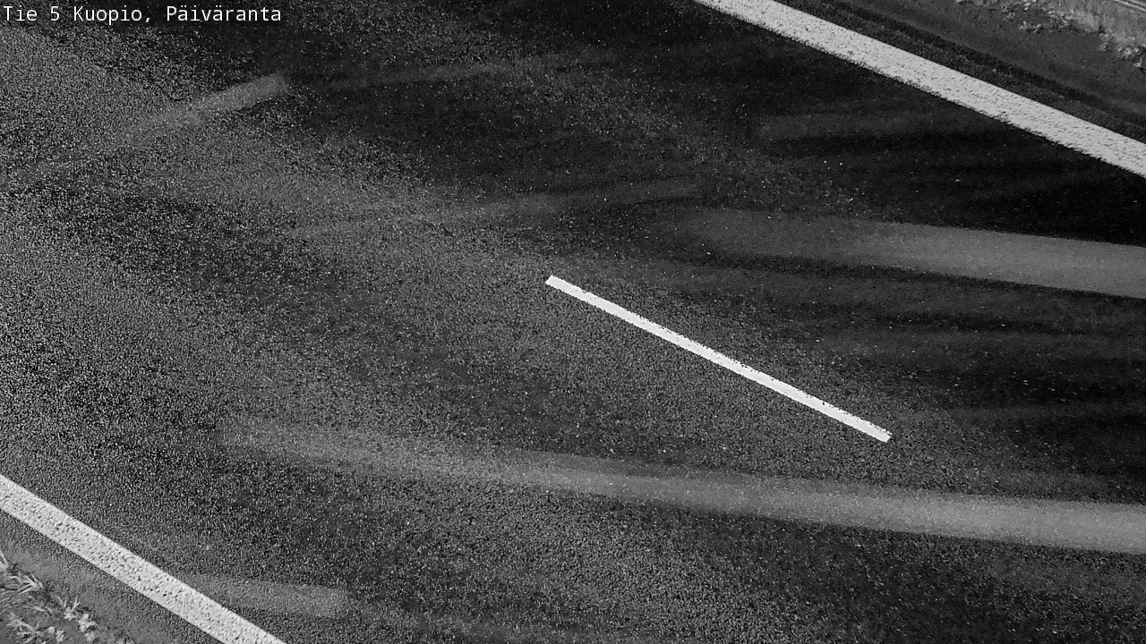 Weather Camera Image Road 5 Kuopio, Päiväranta, Kuopio, Pohjois-Savo