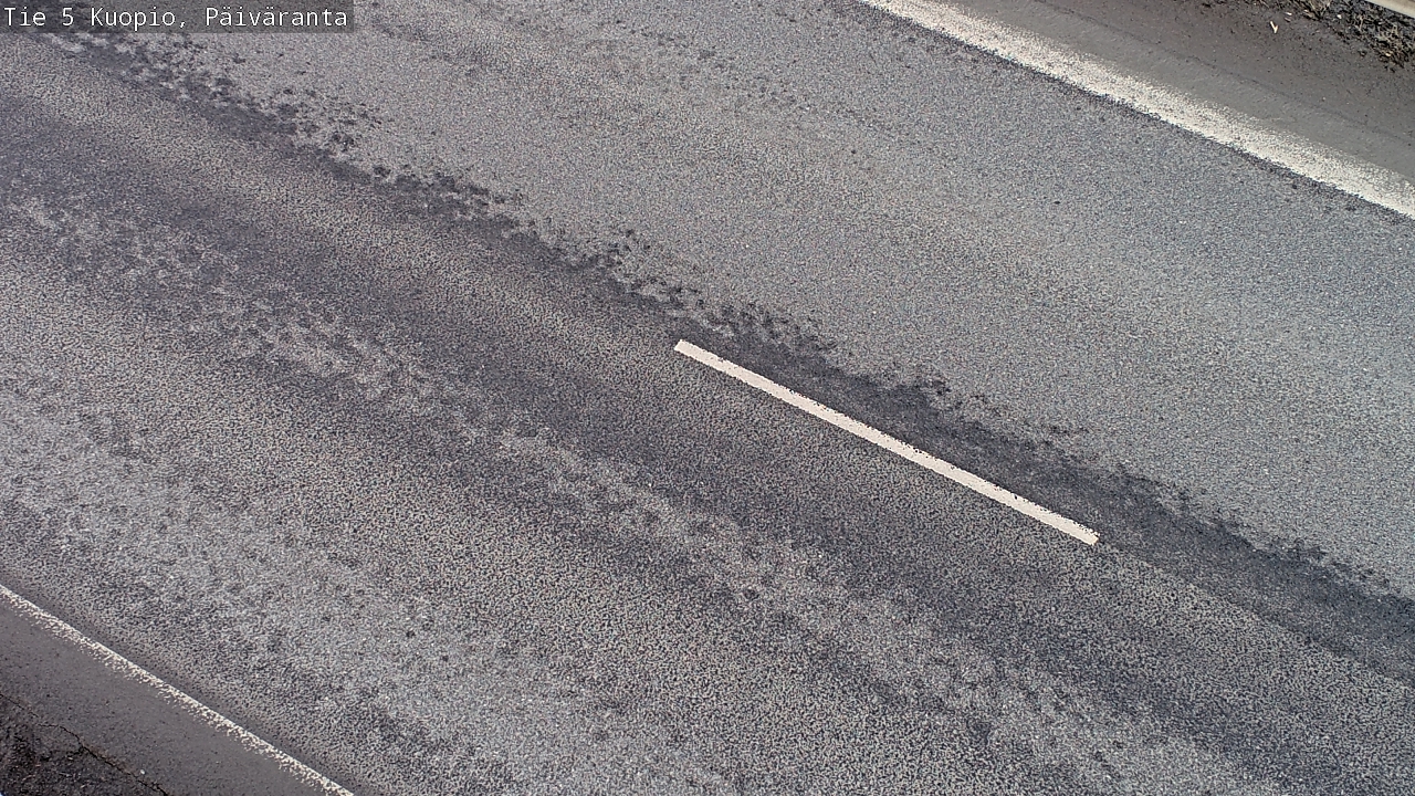 Weather Camera Image Väg 5 Kuopio, Päiväranta, Kuopio, Pohjois-Savo