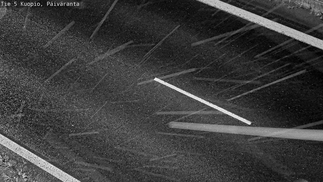 Weather Camera Image Road 5 Kuopio, Päiväranta, Kuopio, Pohjois-Savo