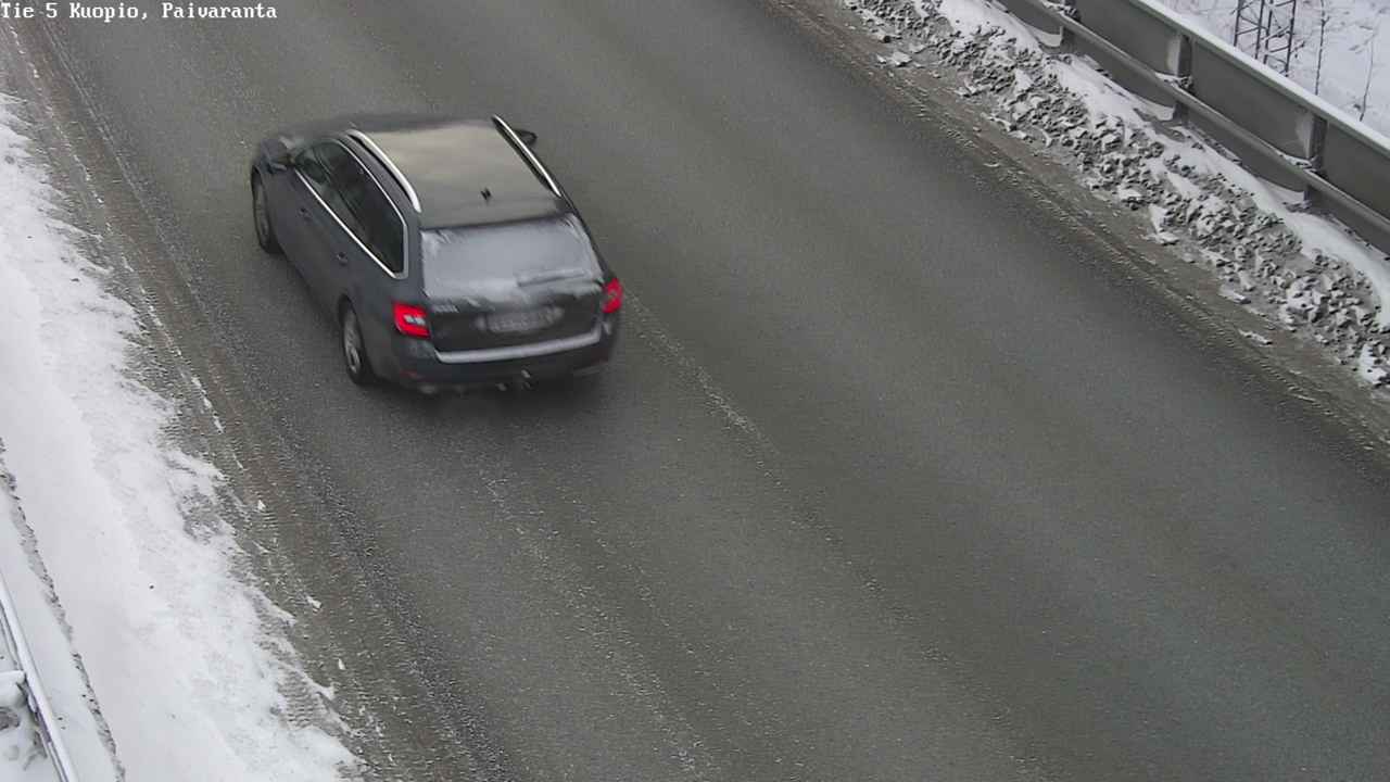 Weather Camera Image Väg 5 Kuopio, Päiväranta, Kuopio, Pohjois-Savo