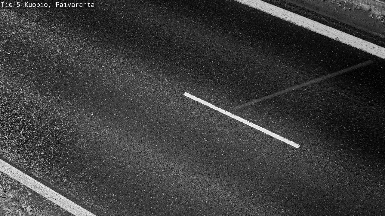 Weather Camera Image Road 5 Kuopio, Päiväranta, Kuopio, Pohjois-Savo