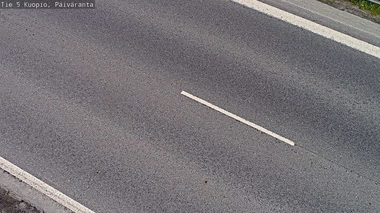 Weather Camera Image Road 5 Kuopio, Päiväranta, Kuopio, Pohjois-Savo