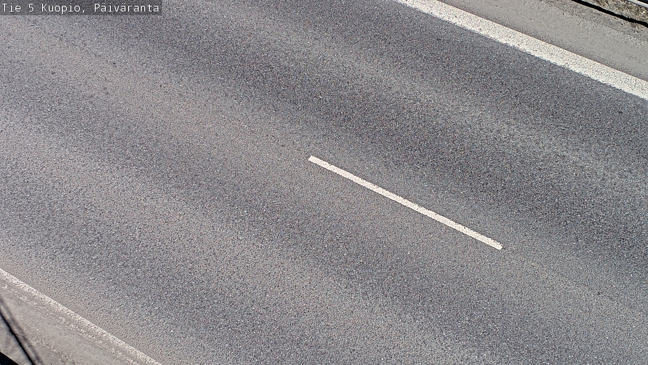 Weather Camera Image Väg 5 Kuopio, Päiväranta, Kuopio, Pohjois-Savo