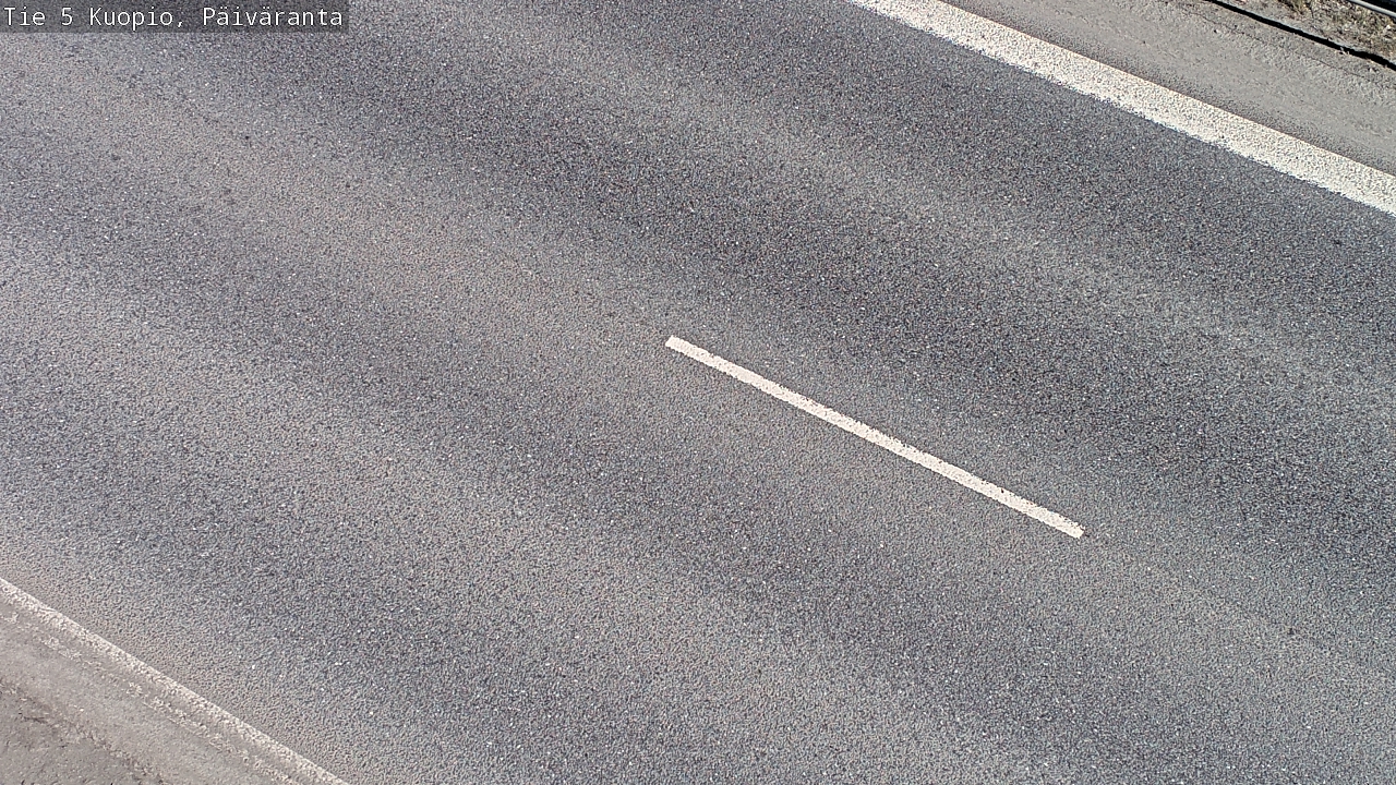 Weather Camera Image Väg 5 Kuopio, Päiväranta, Kuopio, Pohjois-Savo