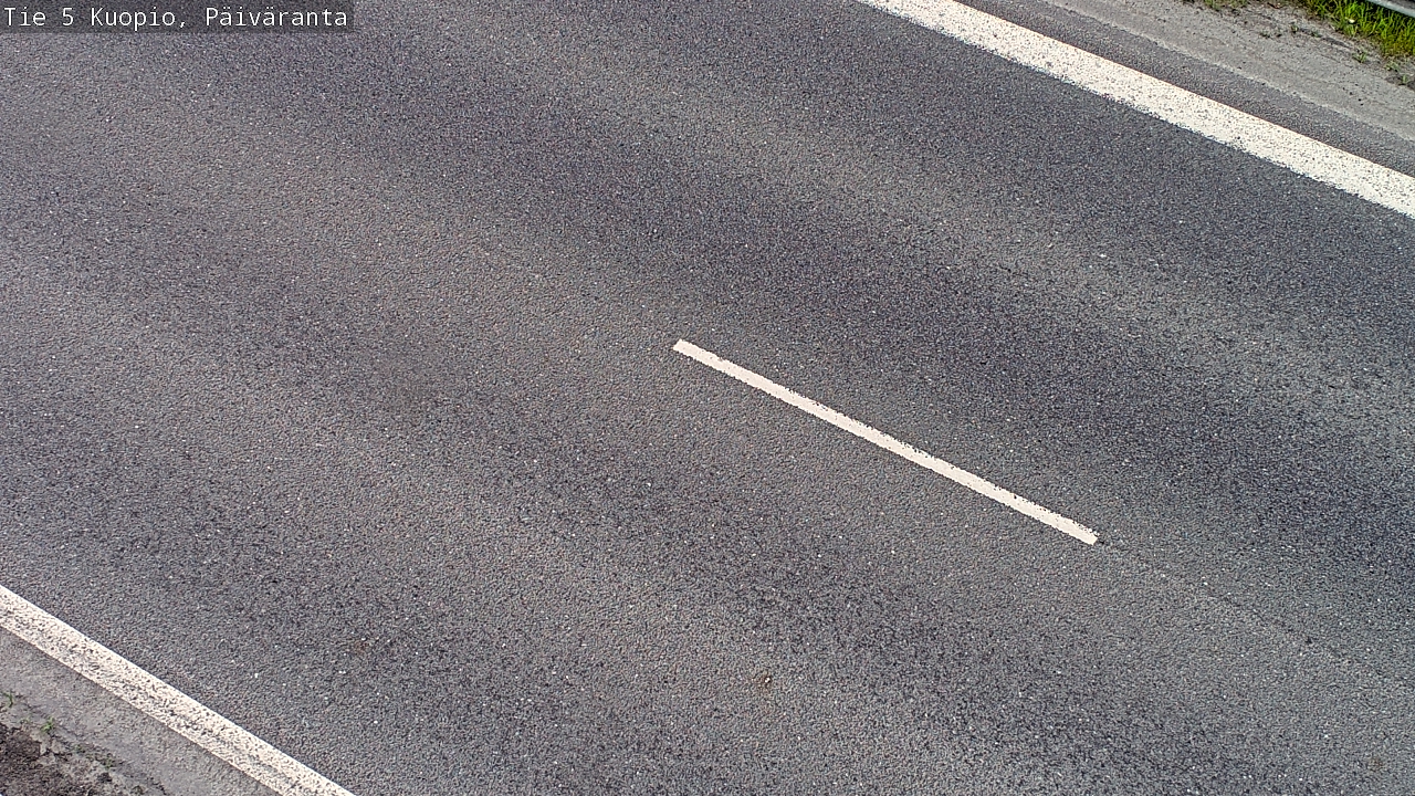Weather Camera Image Road 5 Kuopio, Päiväranta, Kuopio, Pohjois-Savo