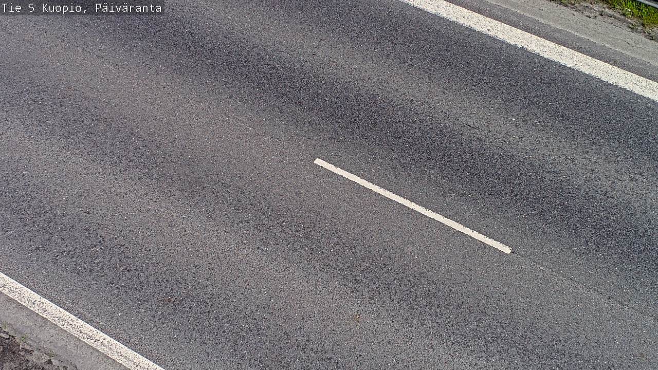 Weather Camera Image Road 5 Kuopio, Päiväranta, Kuopio, Pohjois-Savo
