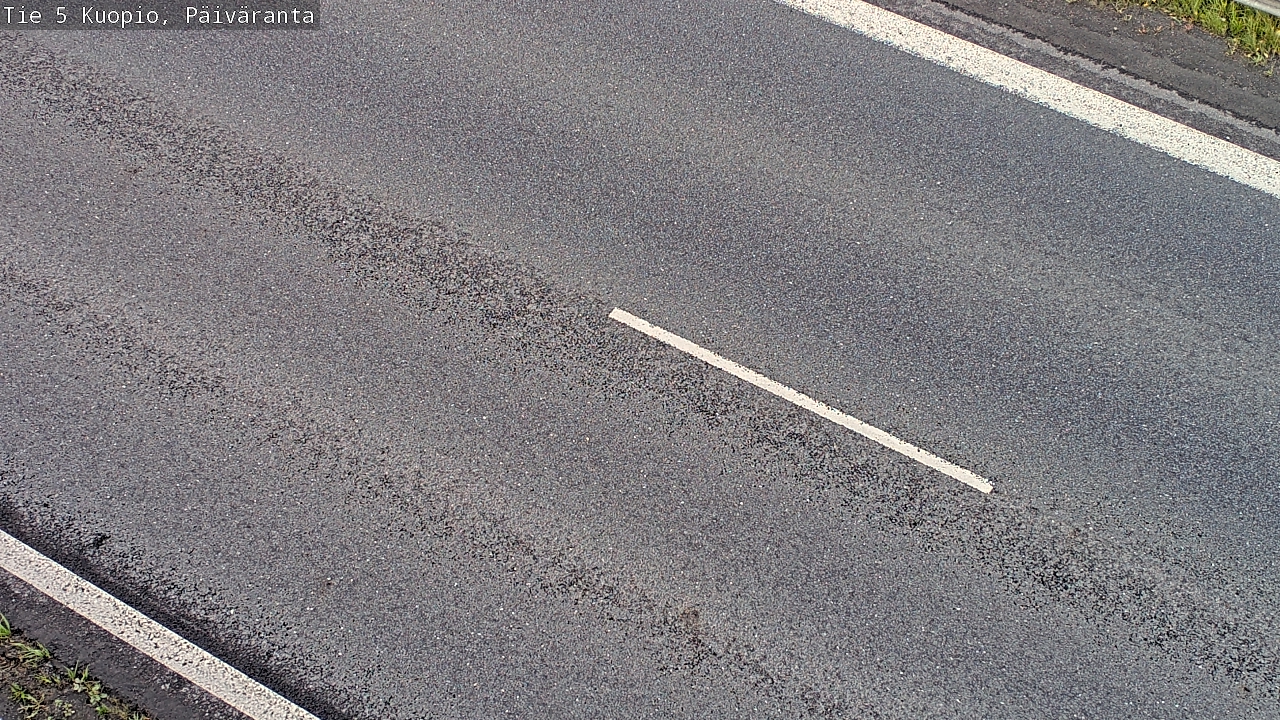 Weather Camera Image Road 5 Kuopio, Päiväranta, Kuopio, Pohjois-Savo