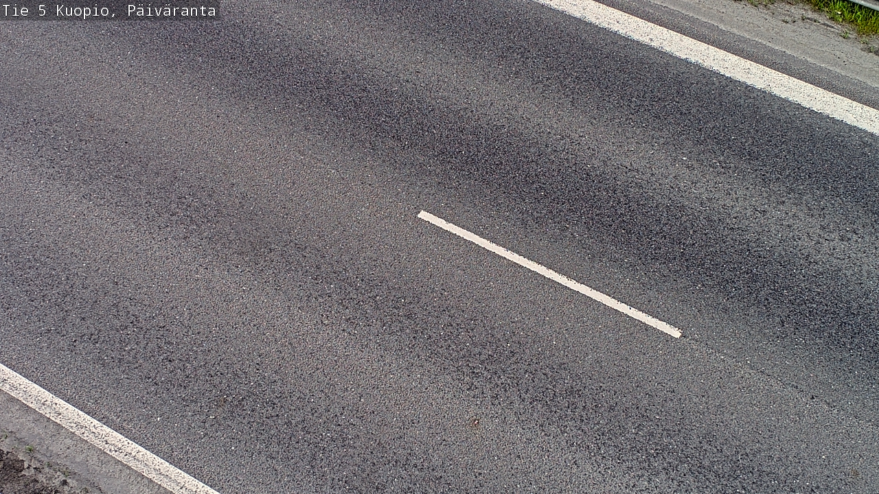 Weather Camera Image Road 5 Kuopio, Päiväranta, Kuopio, Pohjois-Savo