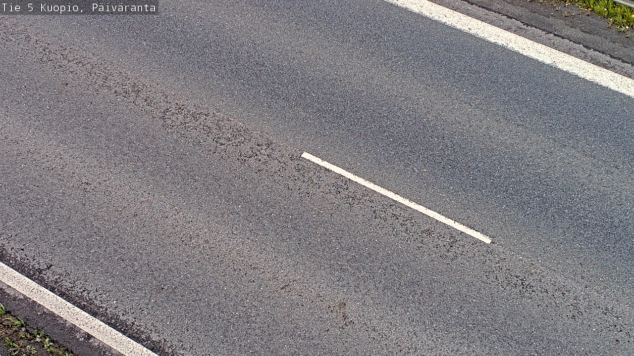 Weather Camera Image Road 5 Kuopio, Päiväranta, Kuopio, Pohjois-Savo