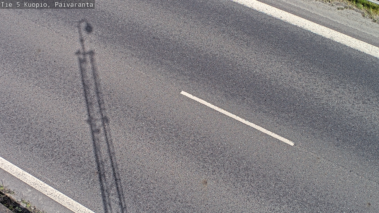 Weather Camera Image Väg 5 Kuopio, Päiväranta, Kuopio, Pohjois-Savo