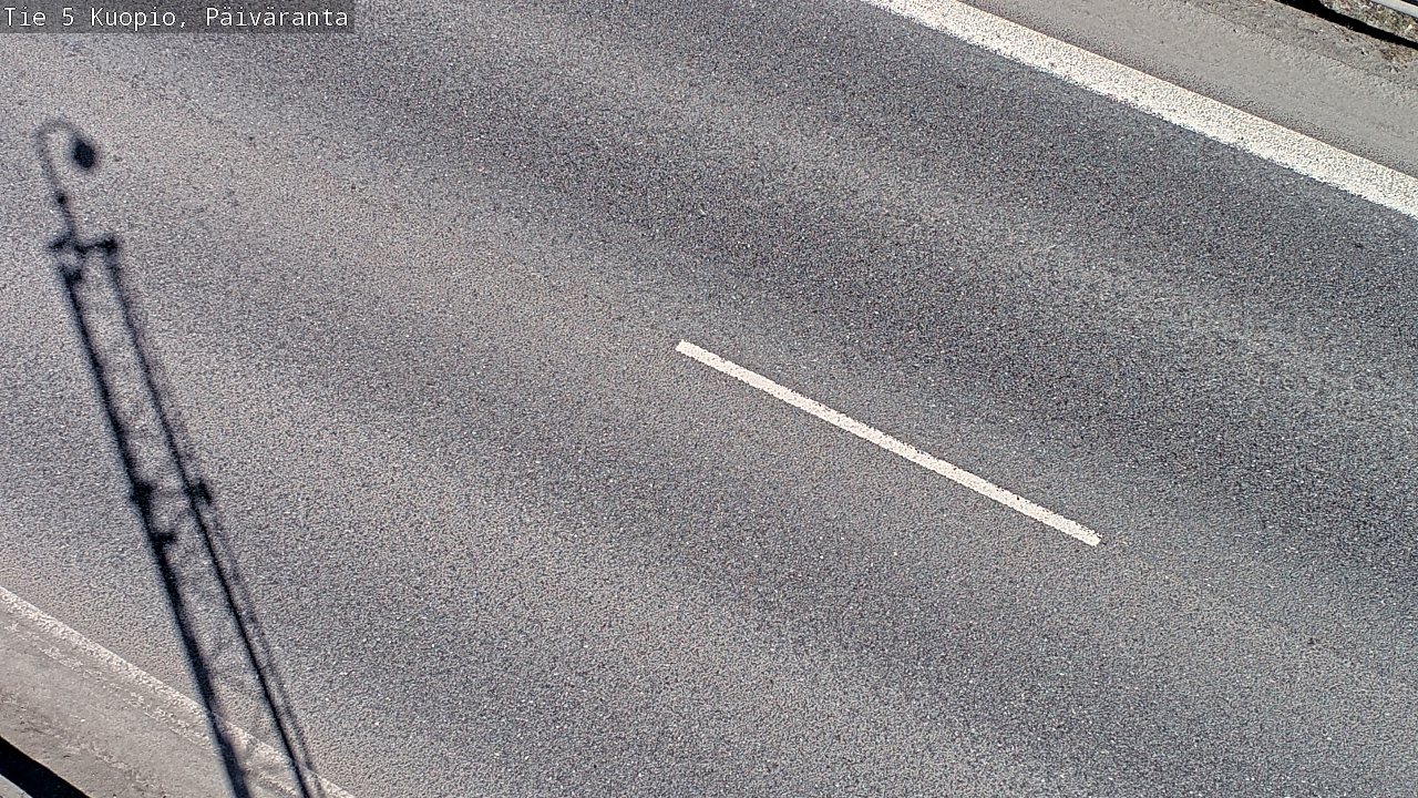 Weather Camera Image Väg 5 Kuopio, Päiväranta, Kuopio, Pohjois-Savo