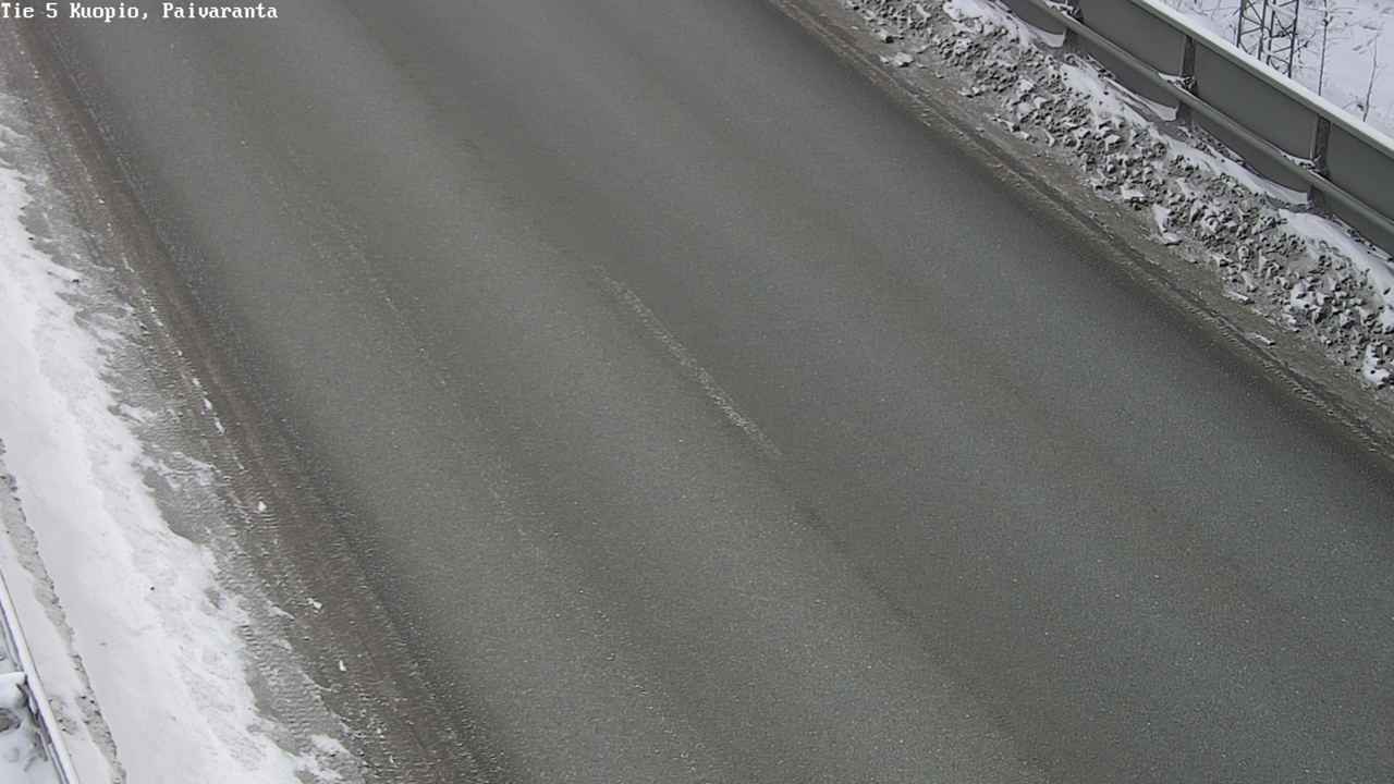 Weather Camera Image Road 5 Kuopio, Päiväranta, Kuopio, Pohjois-Savo
