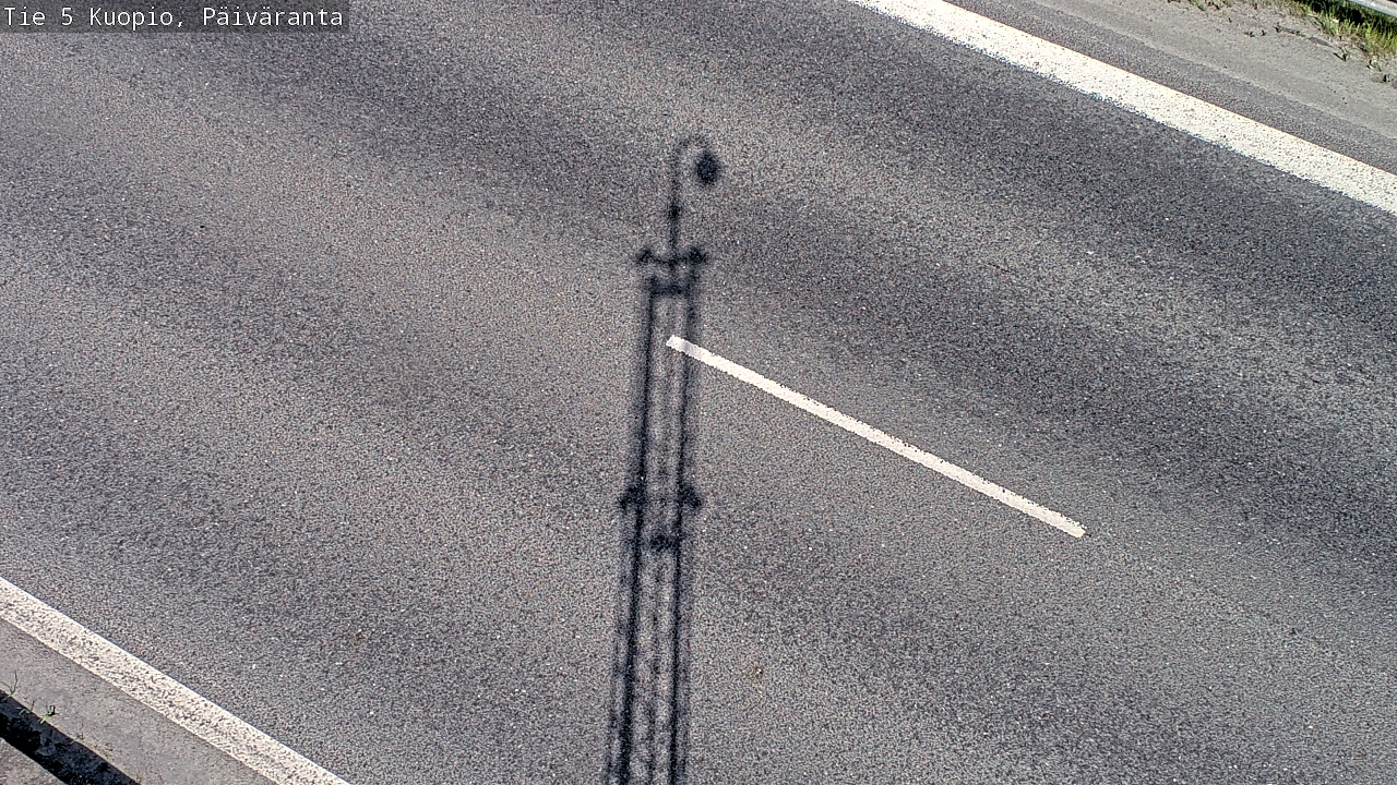 Weather Camera Image Road 5 Kuopio, Päiväranta, Kuopio, Pohjois-Savo