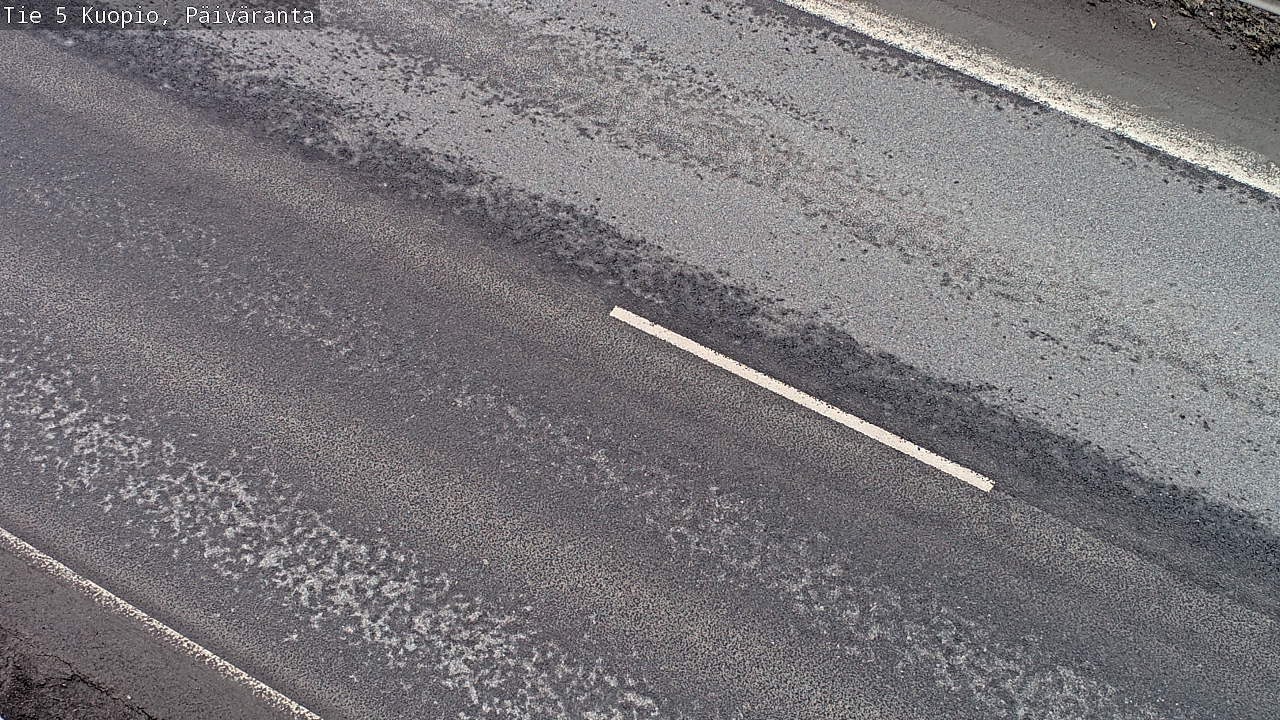 Weather Camera Image Väg 5 Kuopio, Päiväranta, Kuopio, Pohjois-Savo