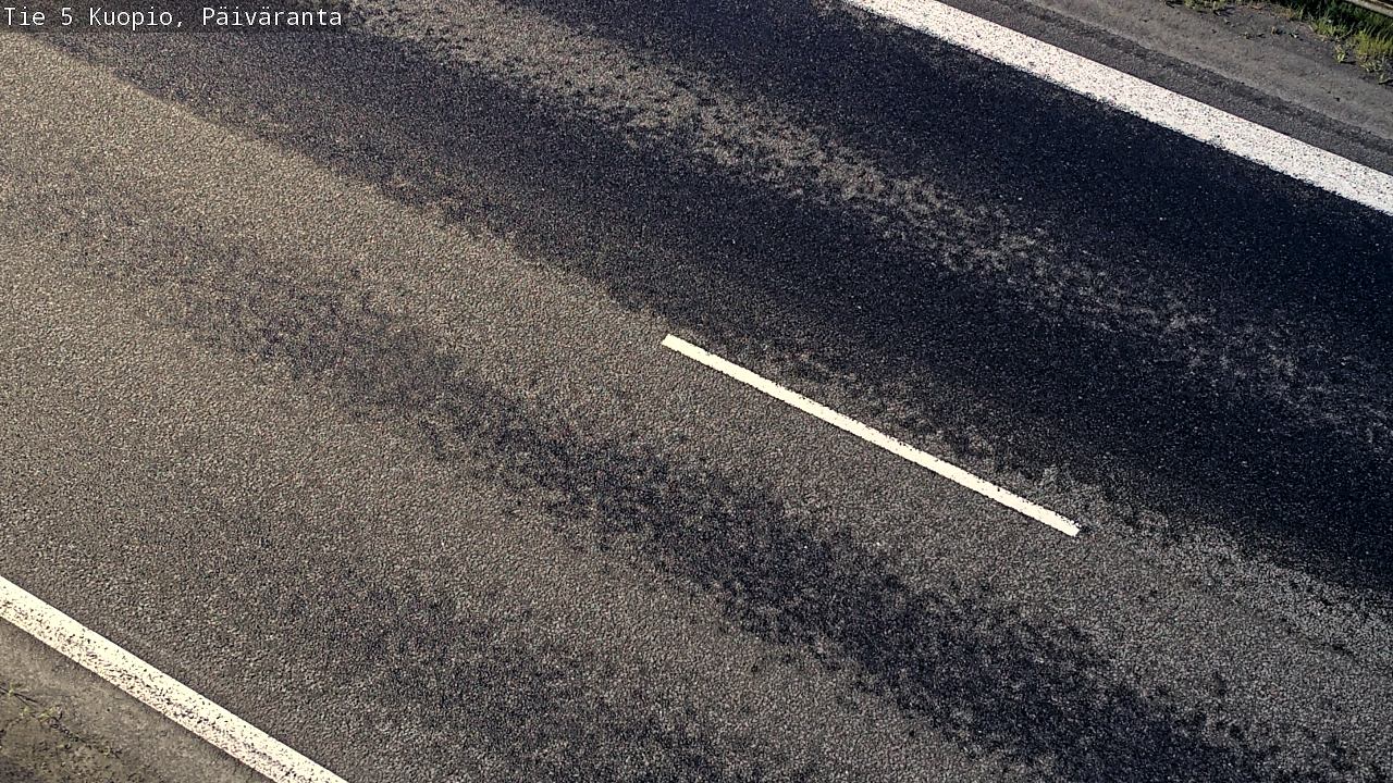 Weather Camera Image Road 5 Kuopio, Päiväranta, Kuopio, Pohjois-Savo