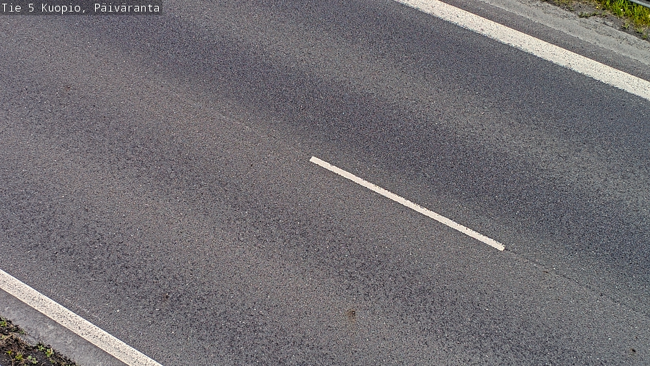 Weather Camera Image Road 5 Kuopio, Päiväranta, Kuopio, Pohjois-Savo