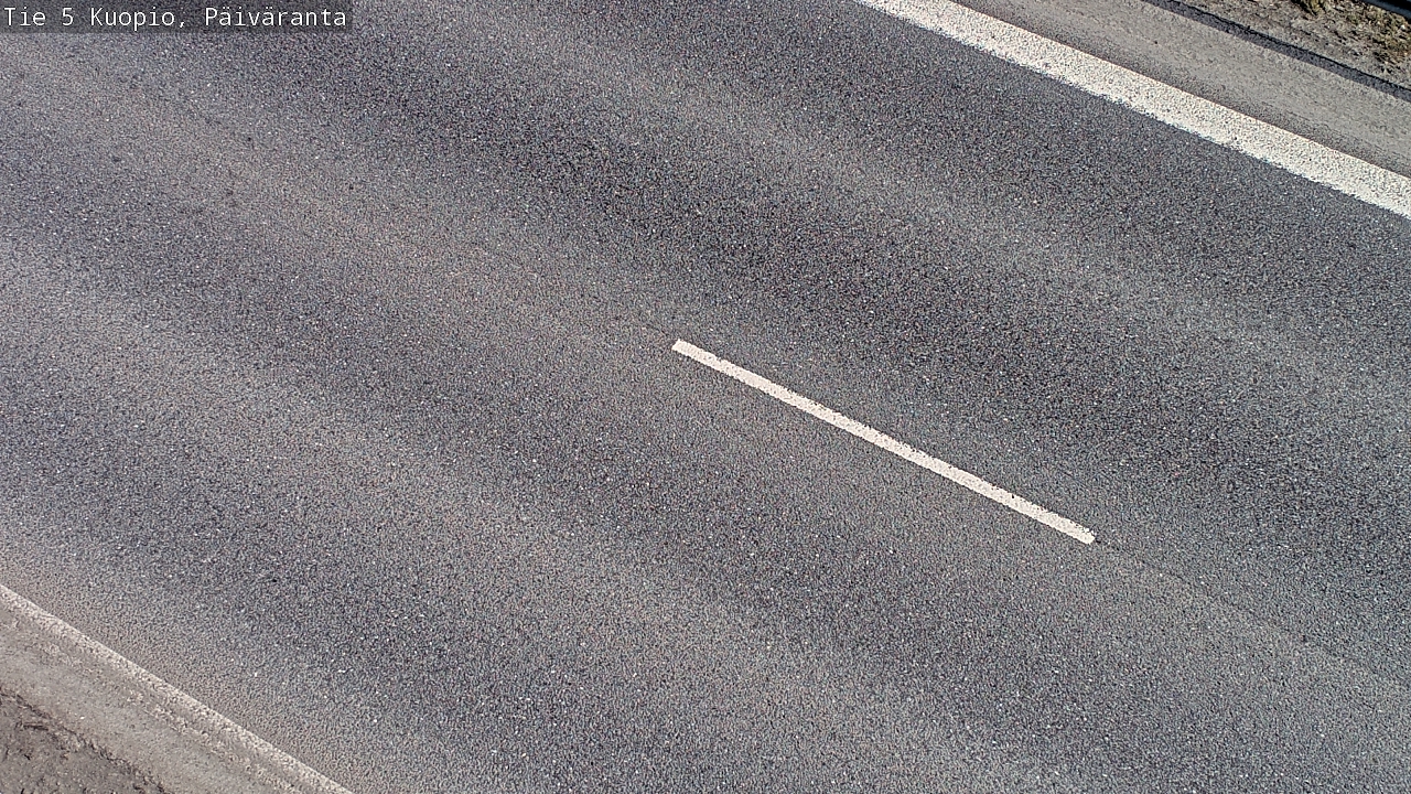 Weather Camera Image Väg 5 Kuopio, Päiväranta, Kuopio, Pohjois-Savo