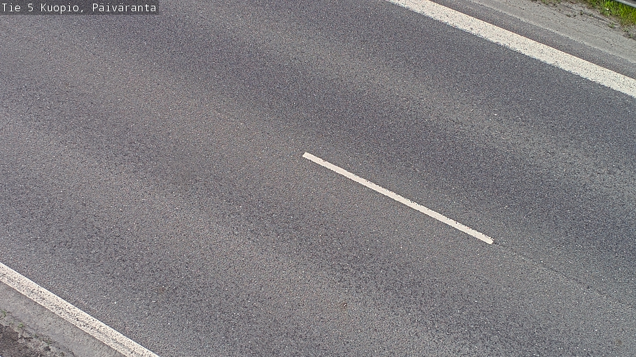 Weather Camera Image Road 5 Kuopio, Päiväranta, Kuopio, Pohjois-Savo