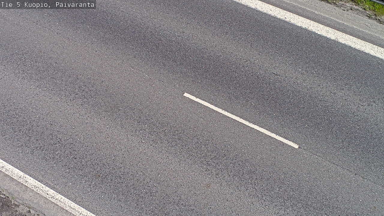 Weather Camera Image Road 5 Kuopio, Päiväranta, Kuopio, Pohjois-Savo