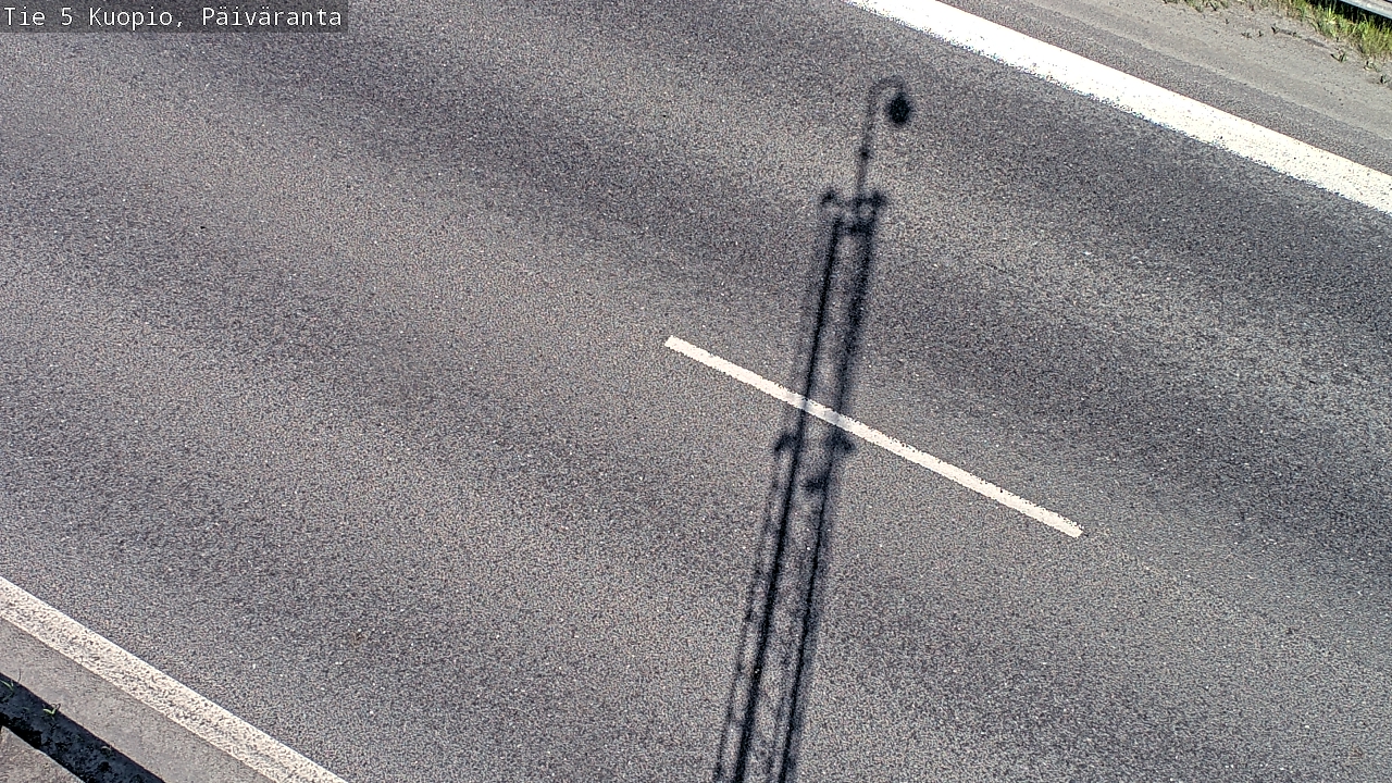 Weather Camera Image Road 5 Kuopio, Päiväranta, Kuopio, Pohjois-Savo