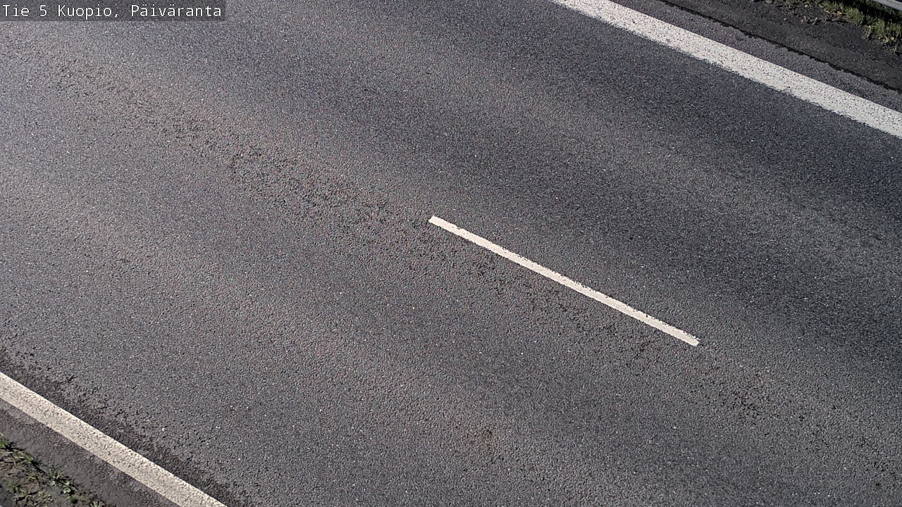Weather Camera Image Road 5 Kuopio, Päiväranta, Kuopio, Pohjois-Savo