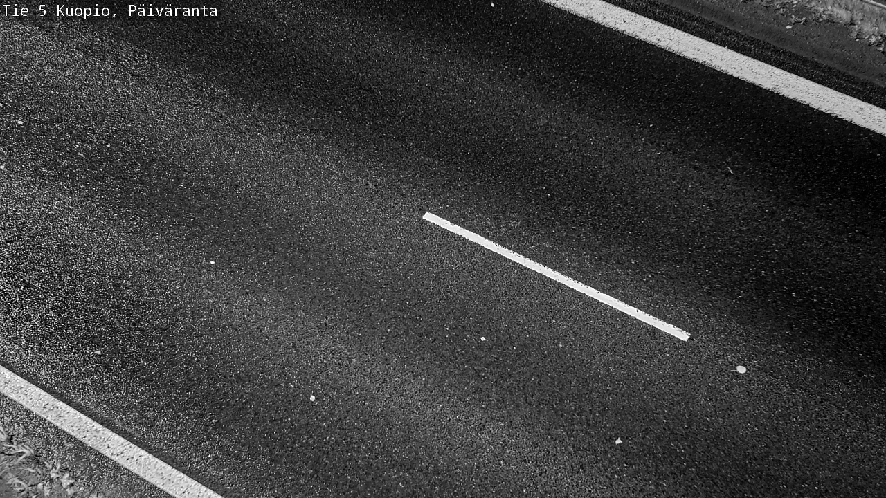 Weather Camera Image Road 5 Kuopio, Päiväranta, Kuopio, Pohjois-Savo