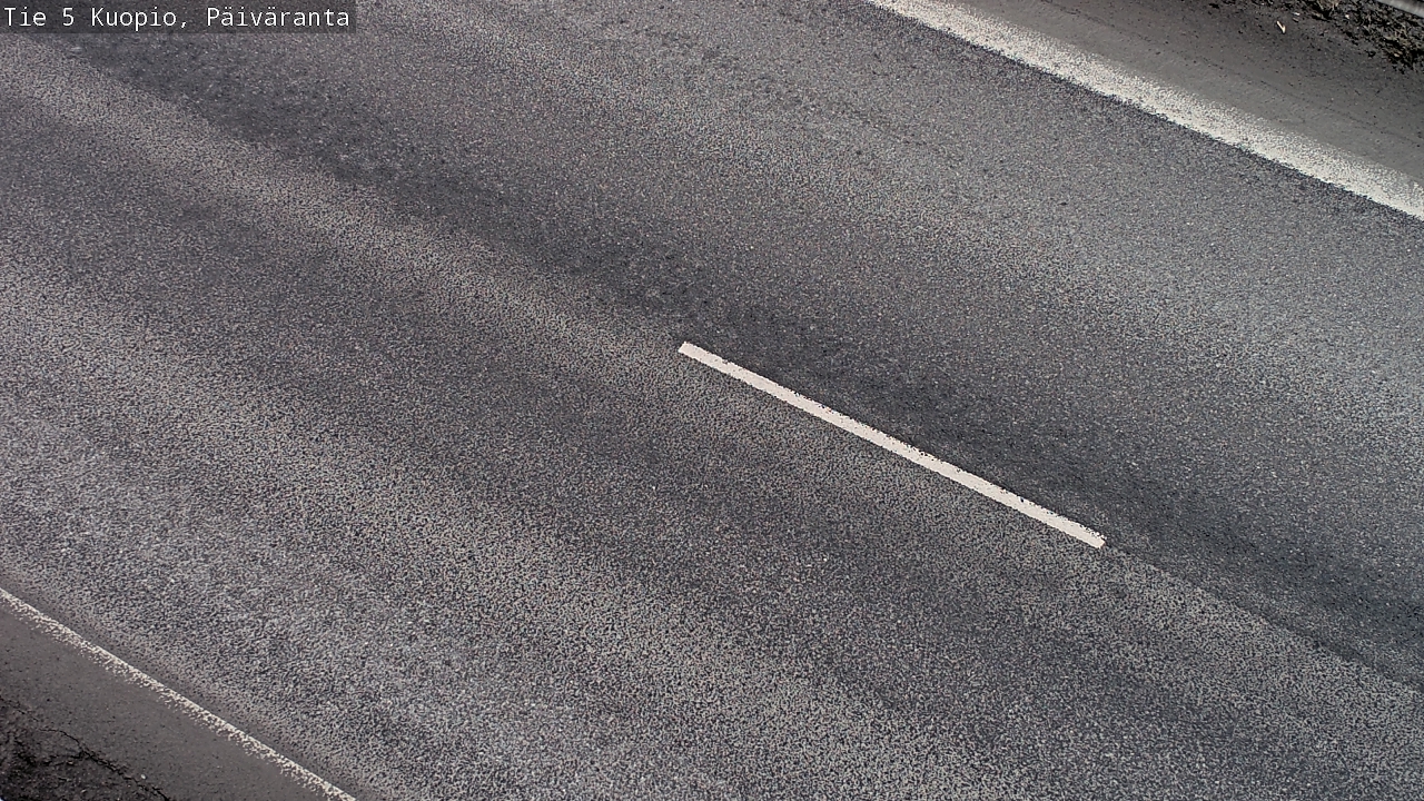 Weather Camera Image Road 5 Kuopio, Päiväranta, Kuopio, Pohjois-Savo