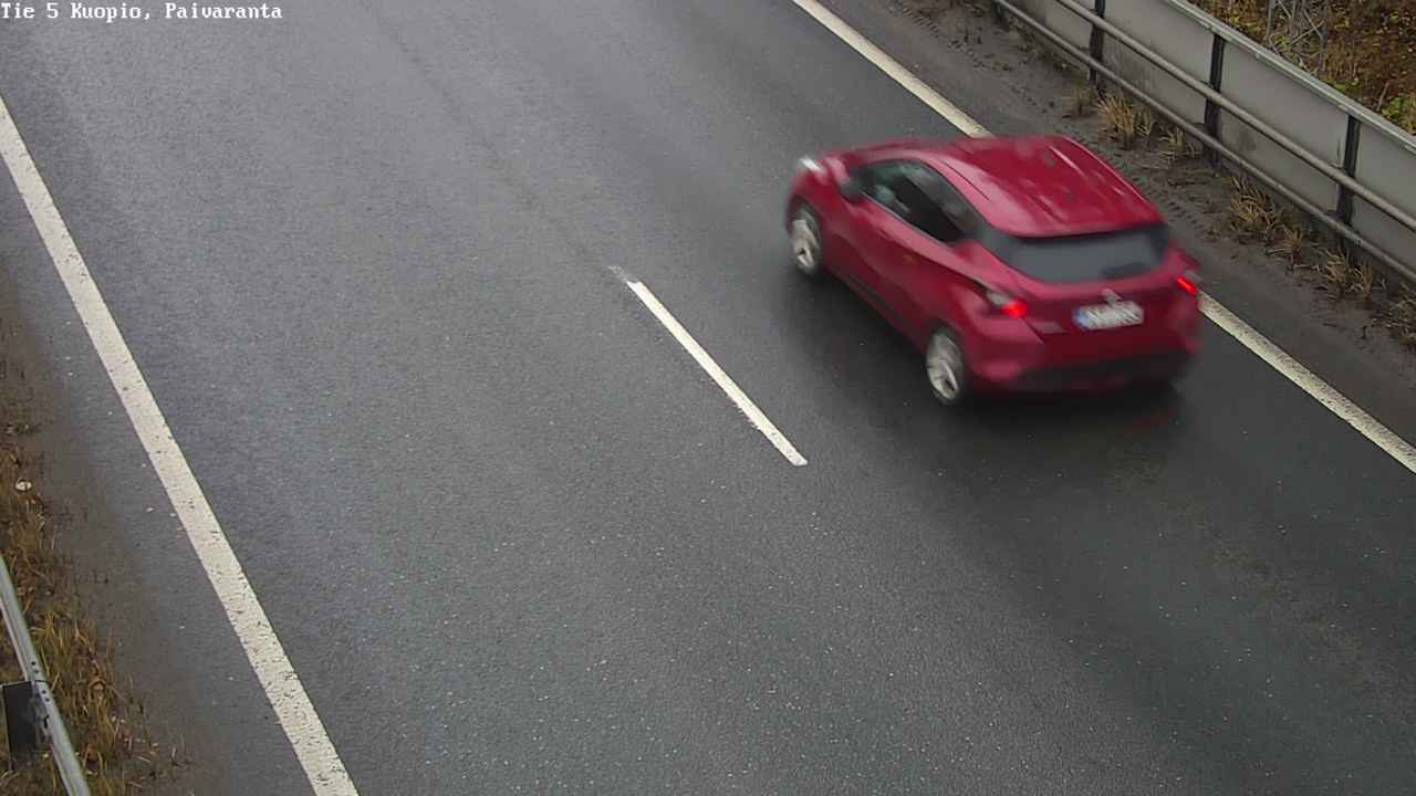 Kelikamerat Kuva Tie 5 Kuopio, Päiväranta, Kuopio, Pohjois-Savo