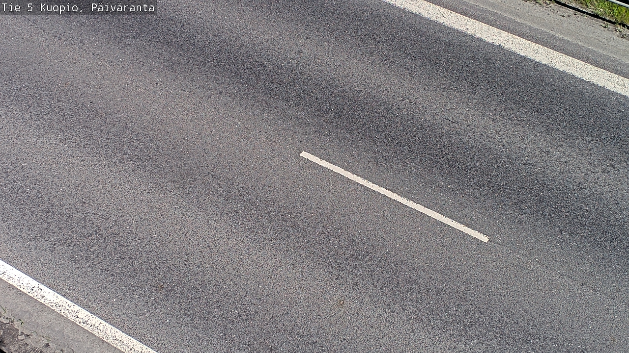 Weather Camera Image Road 5 Kuopio, Päiväranta, Kuopio, Pohjois-Savo
