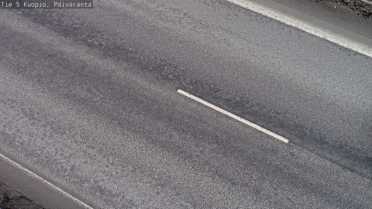 Weather Camera Image Road 5 Kuopio, Päiväranta, Kuopio, Pohjois-Savo