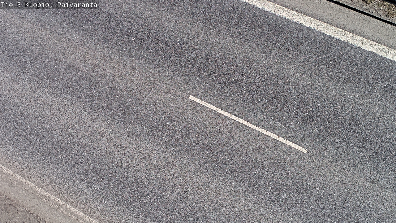 Weather Camera Image Väg 5 Kuopio, Päiväranta, Kuopio, Pohjois-Savo