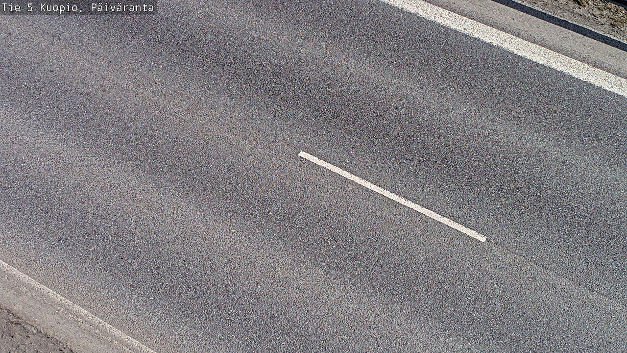 Weather Camera Image Väg 5 Kuopio, Päiväranta, Kuopio, Pohjois-Savo