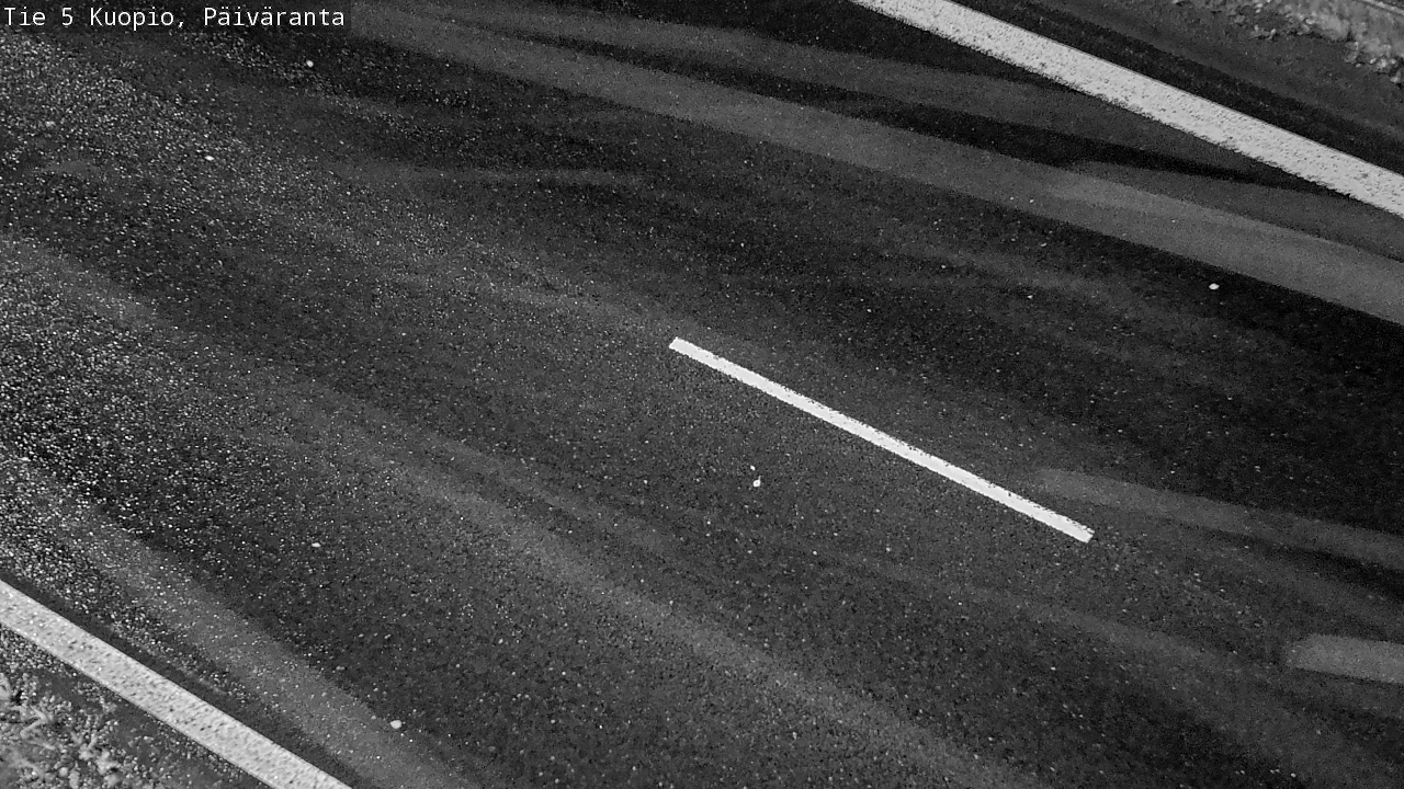 Weather Camera Image Road 5 Kuopio, Päiväranta, Kuopio, Pohjois-Savo