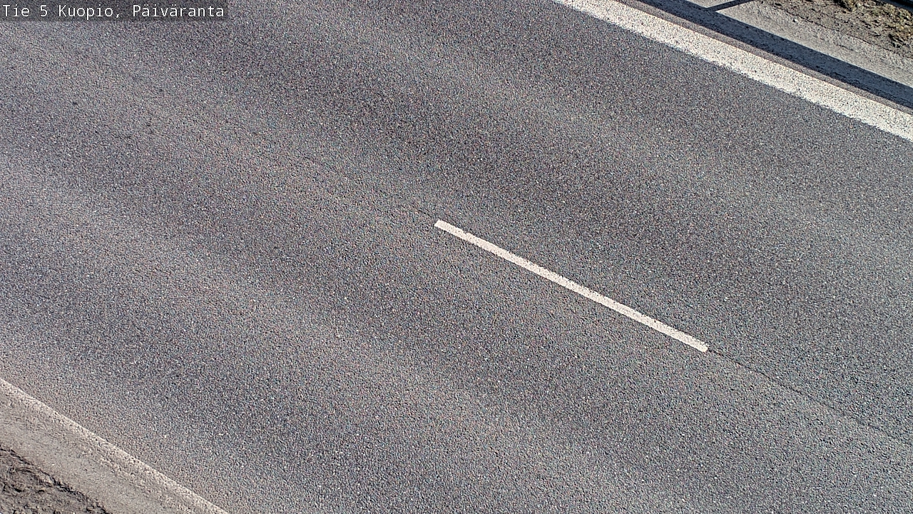 Weather Camera Image Väg 5 Kuopio, Päiväranta, Kuopio, Pohjois-Savo