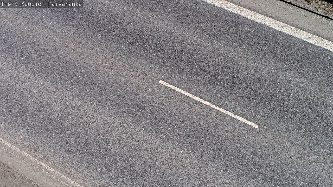 Weather Camera Image Väg 5 Kuopio, Päiväranta, Kuopio, Pohjois-Savo