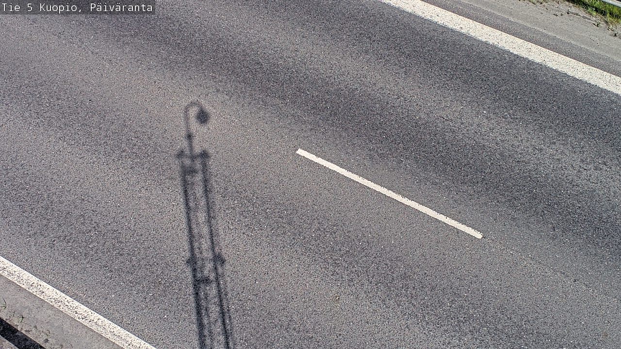 Weather Camera Image Road 5 Kuopio, Päiväranta, Kuopio, Pohjois-Savo