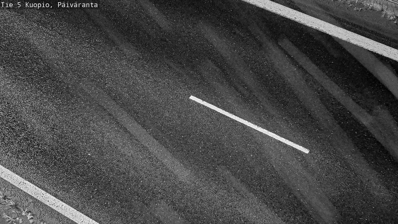 Weather Camera Image Road 5 Kuopio, Päiväranta, Kuopio, Pohjois-Savo