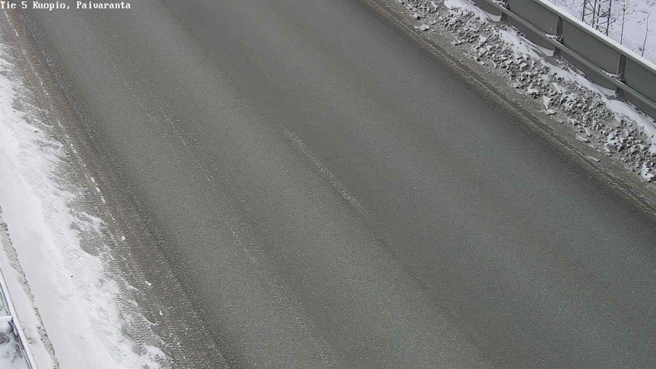 Weather Camera Image Road 5 Kuopio, Päiväranta, Kuopio, Pohjois-Savo