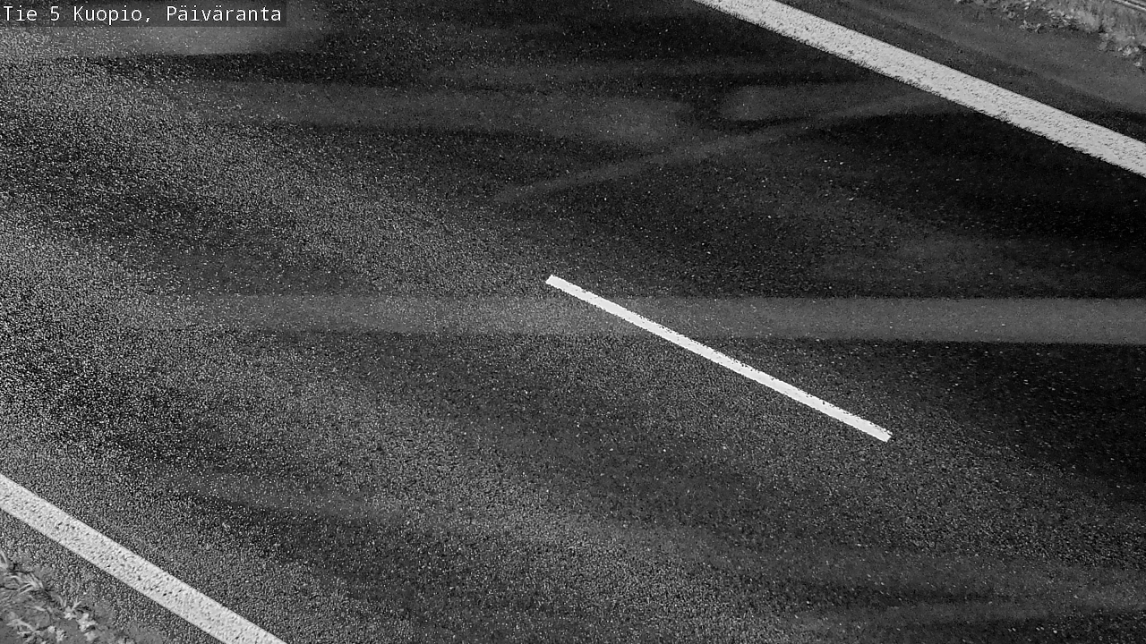 Weather Camera Image Road 5 Kuopio, Päiväranta, Kuopio, Pohjois-Savo