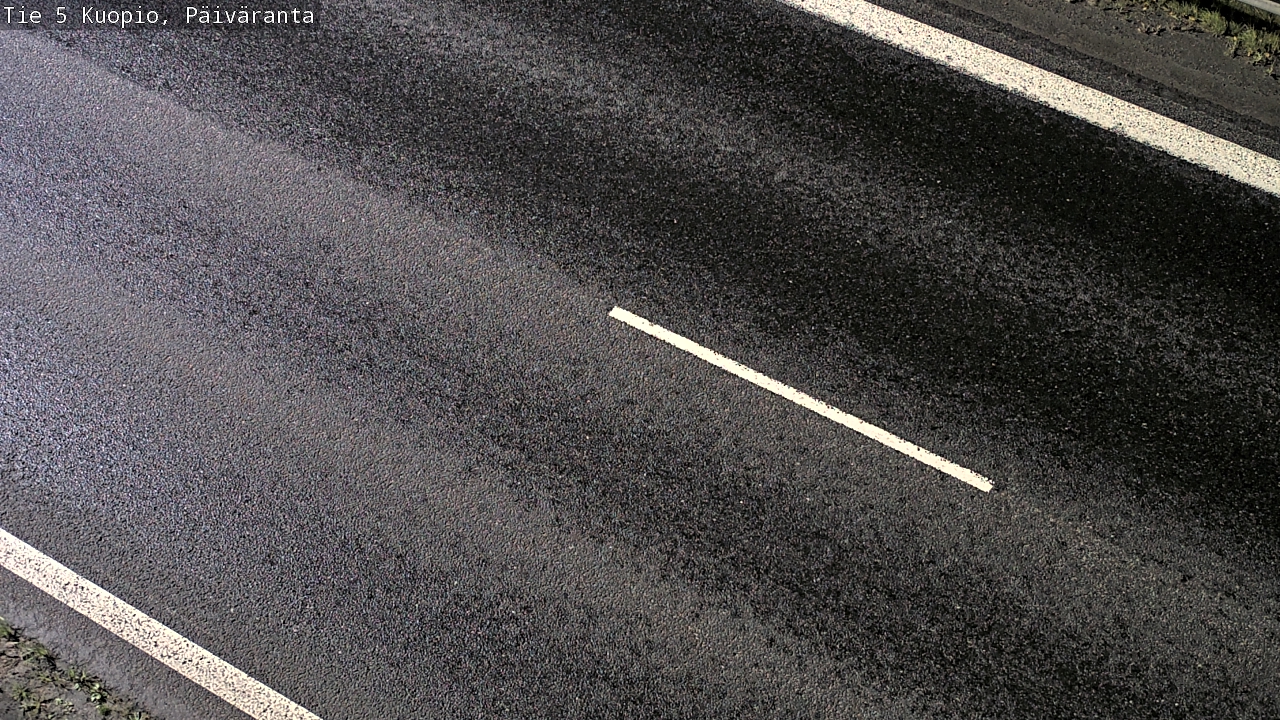 Weather Camera Image Road 5 Kuopio, Päiväranta, Kuopio, Pohjois-Savo